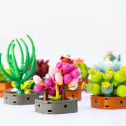 Fleurs exotiques à construire