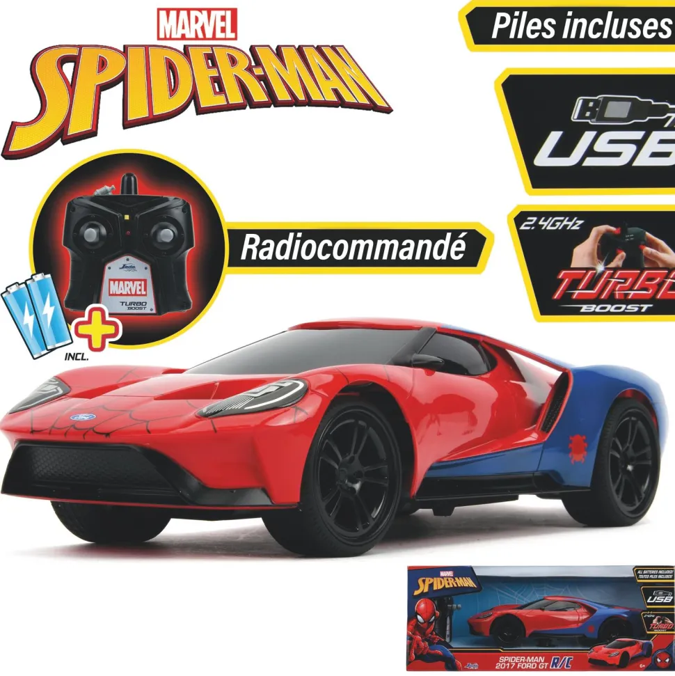 Ford GT 2017 Spider-Man radiocommandée - Echelle 1:16