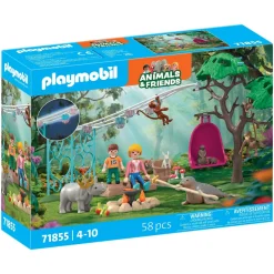 Fête d'anniversaire dans le jardin PLAYMOBIL Animals & Friends 71855