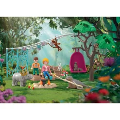 Fête d'anniversaire dans le jardin PLAYMOBIL Animals & Friends 71855