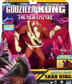 GODZILLA X KONG 2 - FIGURINE DELUXE ARTICULEE DE 18 CM ELECTRONIQUE - SKAR KING