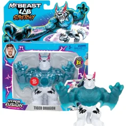 Goo Jit Zu - MrBeast Lab Stretchy hyper fusionTigre Dragon