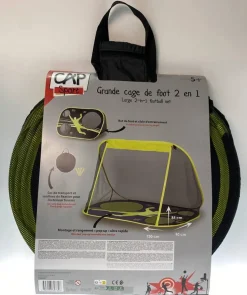 Grande Cage de Football Pop Up 2 En 1