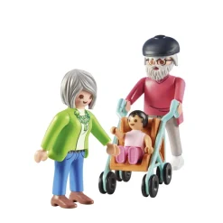 Grands-parents avec bébé Playmobil My life 71613