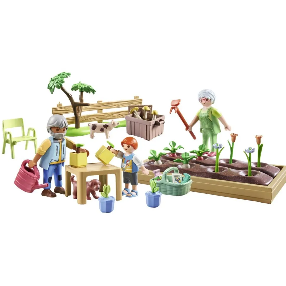 Grands-parents et potager - Playmobil Country 71443