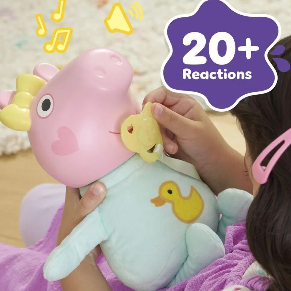 Gros câlins Evie - Petite sœur de Peppa Pig