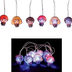 Guirlande Lumineuse Harry Potter Personnages 2d Leds 2.5 Mètres À Piles