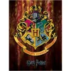 Harry Potter - Toile Imprimée Blason Hogwarts 60x80 Cm