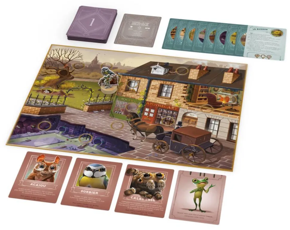 Iello - Les Animaux De Bakerstreet, Jeu De Société, Référence 701