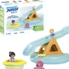 Ilot avec toboggan aquatique Playmobil Junio Aqua 71687