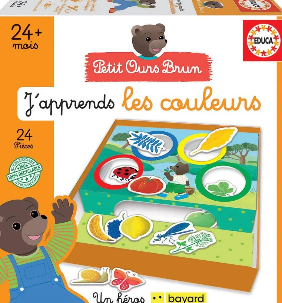 J'apprends les couleurs - Petit Ours Brun