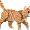 Jecka blocs de construction Mini chat roux