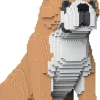 Jecka Blocs De Construction - Chien Bulldog Anglais 4 En 1 Beige Standard
