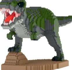 Jecka Blocs De Construction - T-rex Furieux Vert