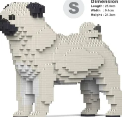 Jecka Blocs De Construction - Chien Carlin Creme