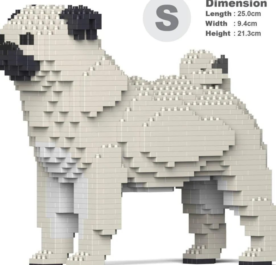Jecka Blocs De Construction - Chien Carlin Creme
