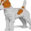 Jecka Blocs De Construction - Chien Jack Russell Terrier Taches