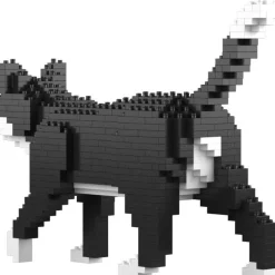Jecka blocs de construction Mini chat Tuxedo