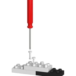 Jecka blocs de construction Mini chat Tuxedo