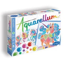 Jeu Aquarellum Junior Licornes