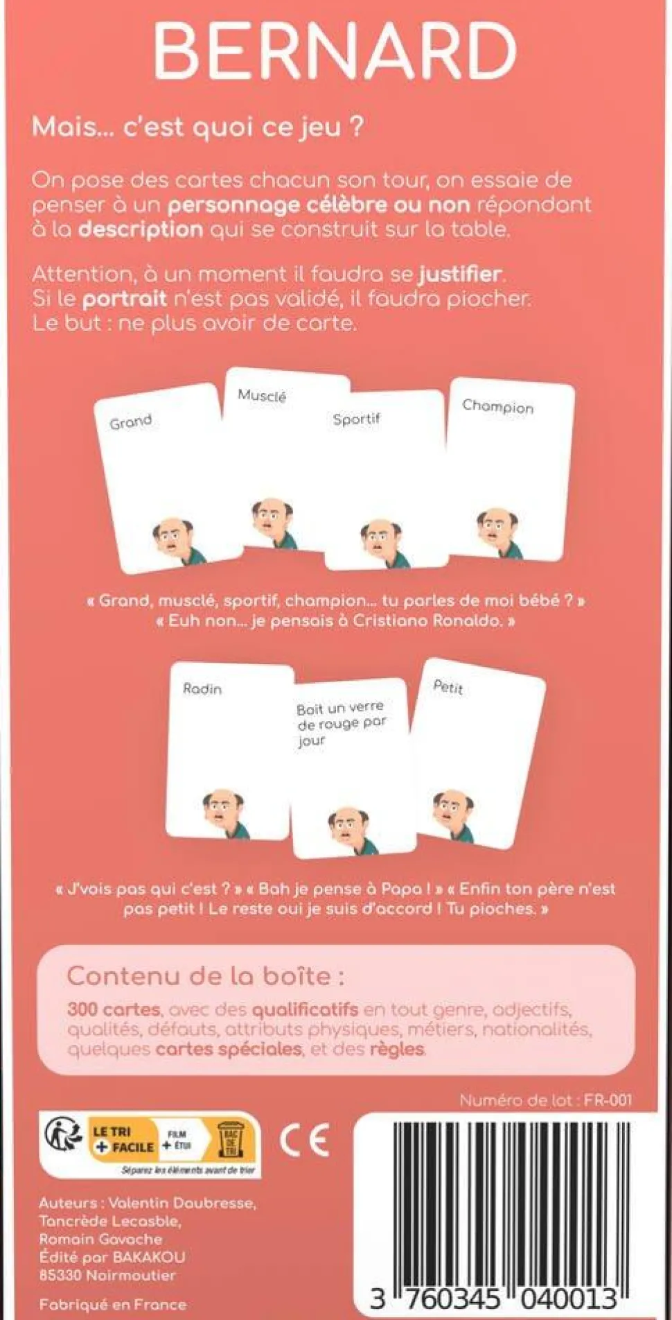 Jeu Bernard