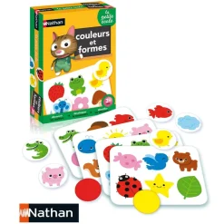 Jeu d'association Couleurs et formes
