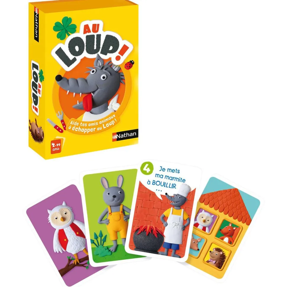 Jeu de cartes : Au loup !