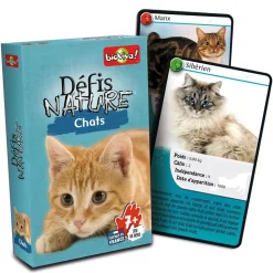 Jeu de cartes Défis Nature - Chats