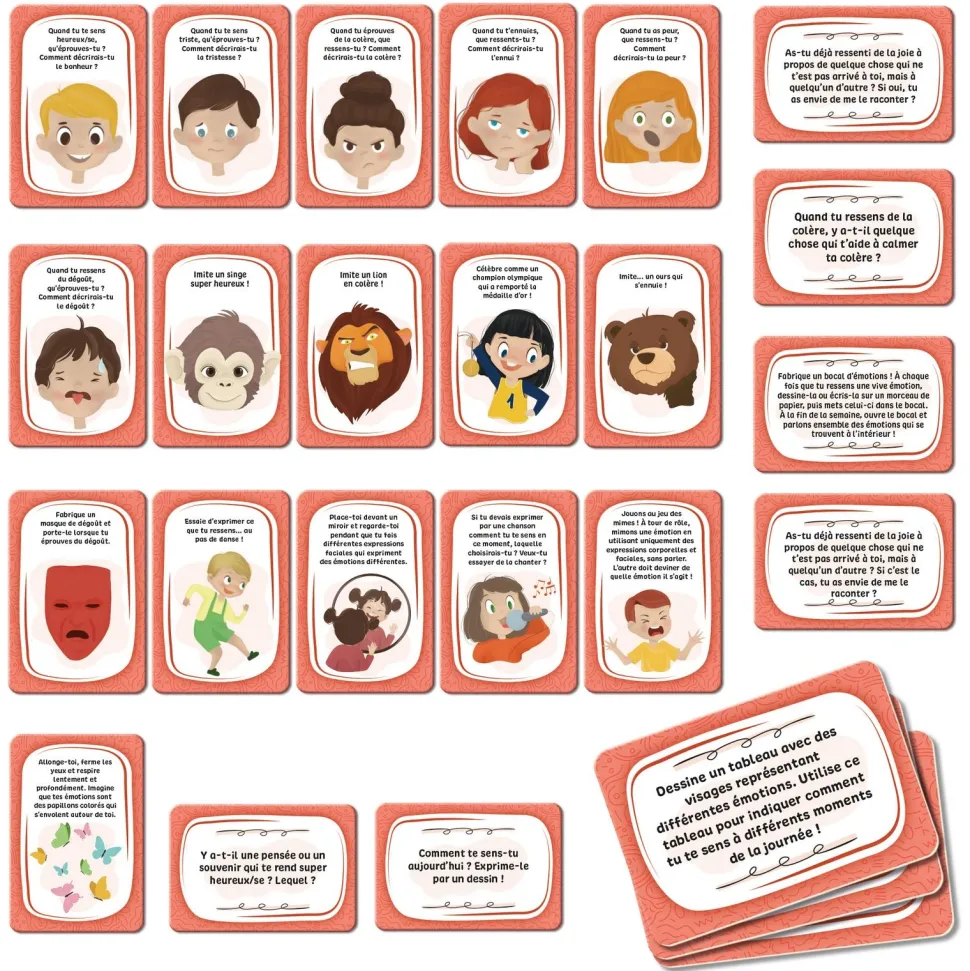 Jeu de cartes Faire face à ses émotions - Life Skills