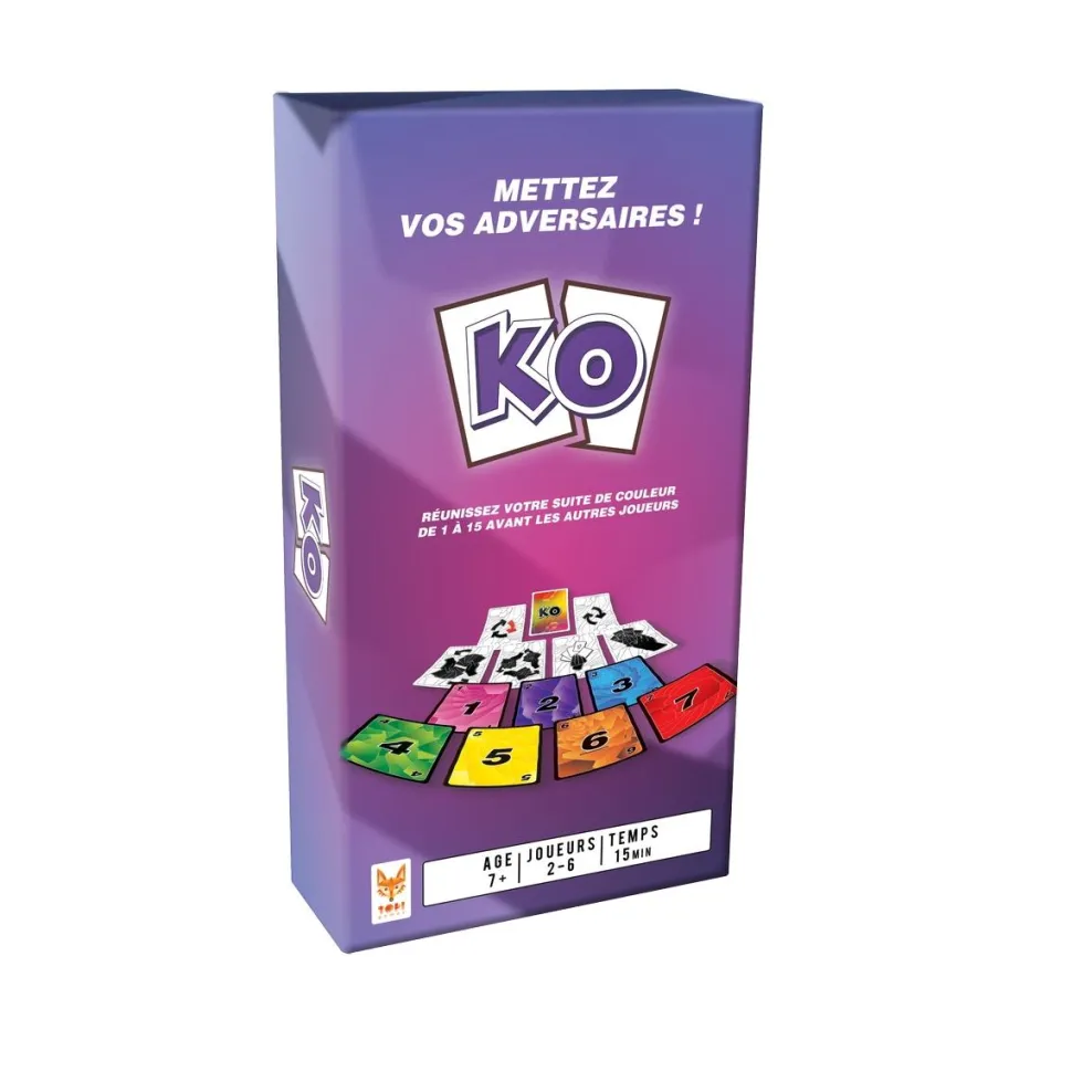 Jeu de cartes KO