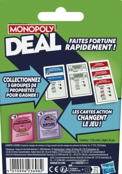 Jeu de cartes Monopoly deal
