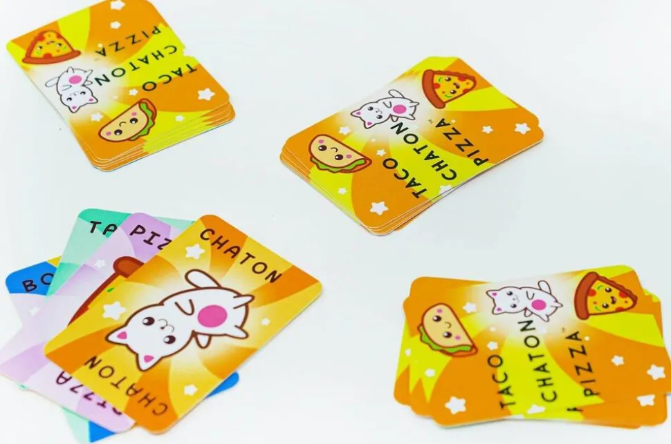 Jeu De Cartes Taco Chaton Pizza