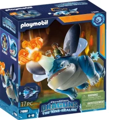 Jeu De Figurines Dragons Nine Realms Plowhorn Dangelo Avec Accessoires Lumineux