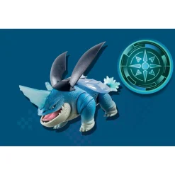 Jeu De Figurines Dragons Nine Realms Plowhorn Dangelo Avec Accessoires Lumineux