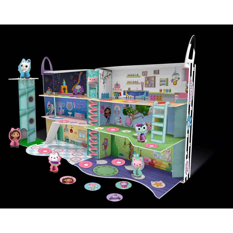 Jeu de plateau 3D Gabby et la maison magique