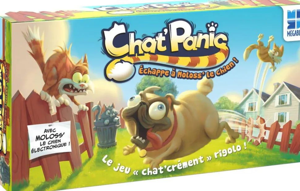 Jeu de rapidité Chatpanic avec Chien électronique