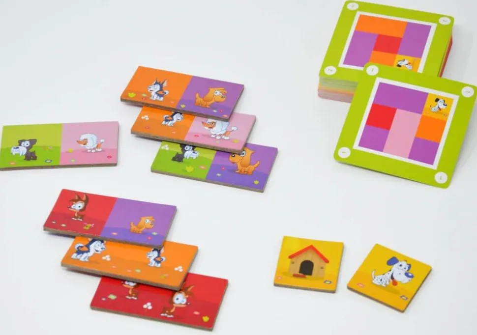Jeu De Société - Mindo Chat, Chemin Coloré Et Amis À Trouver