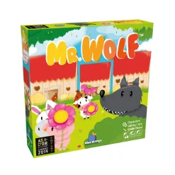 Jeu De Société - Mr Wolf - Aidez Les Animaux De La Ferme