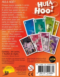 Jeu De Société Hula Hoo, 8 Ans Et Plus, Marque Iello