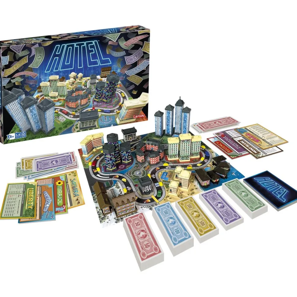Jeu de société Logo millionnaire Hôtel de luxe