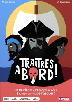 Jeu De Société: Traîtres À Bord, Blackrock, À Partir De 10 Ans