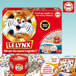 Jeu éducatif - Le Lynx avec application