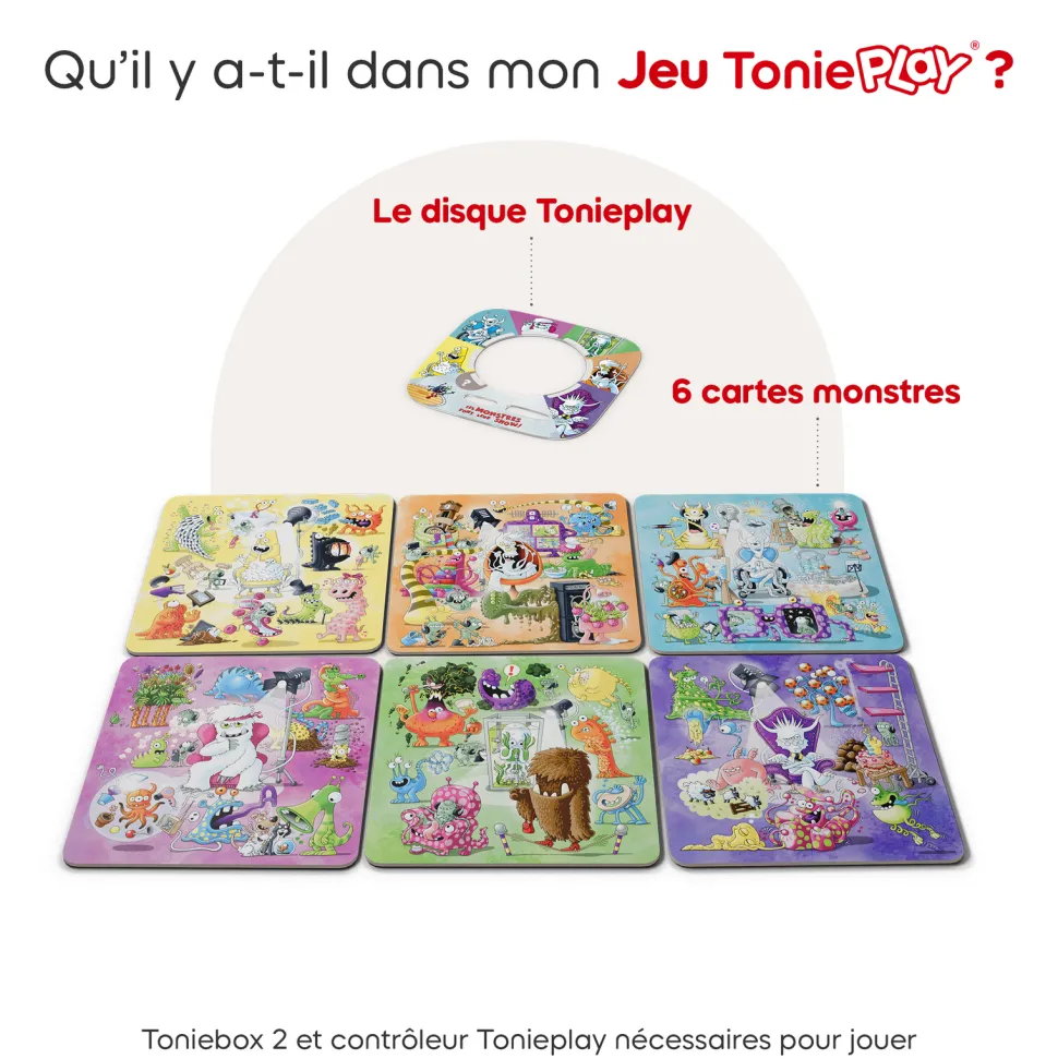 Jeu Tonieplay - Les monstres font leur show
