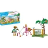 Jeux de jardin royal avec enfants Playmobil Princess Magic 71849