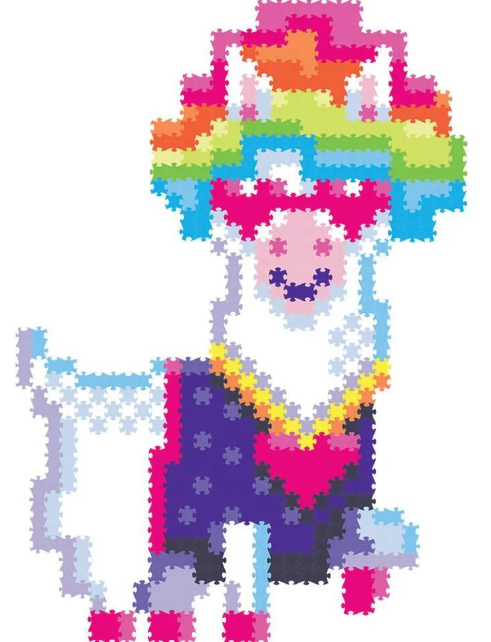 Jixelz - Loisirs Créatifs - Animaux Dab Disco 1250 Pièces