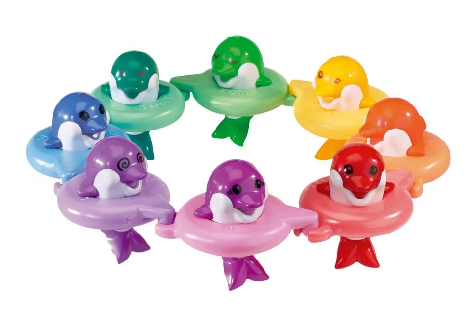 Jouet de bain do ré mi dauphins