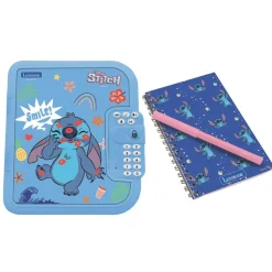 Journal intime avec coffre-fort Stitch