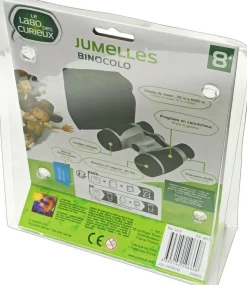 Jumelles Compactes Avec Étui - Conception Compacte Et Poignée En Caoutch