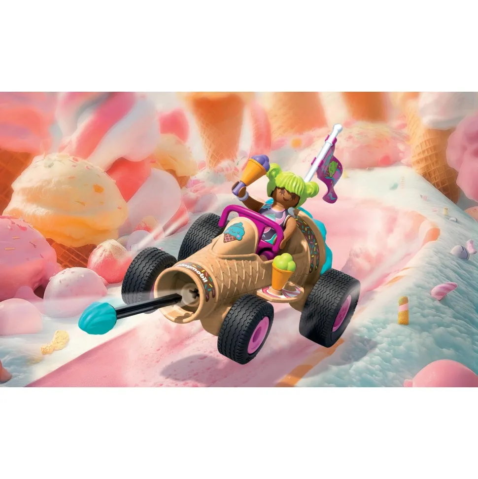 Kart cornet de glace PLAYMOBIL Funstars 71718