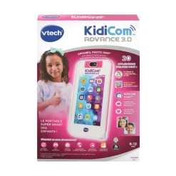 KidiCom Advance 3.0 Blanc et Rose
